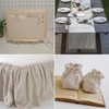 Muslin Linen Fabric Embroidery Fabric Linen Cloth Needlework Fabric Garments