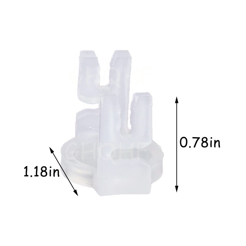 GFQHF Heavy Duty Light Clips,Extra Strong Magnetic Christmas Light Clips,
