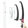 24ft Lightweight Manual Pole Saw Set Long Handle Pruner with