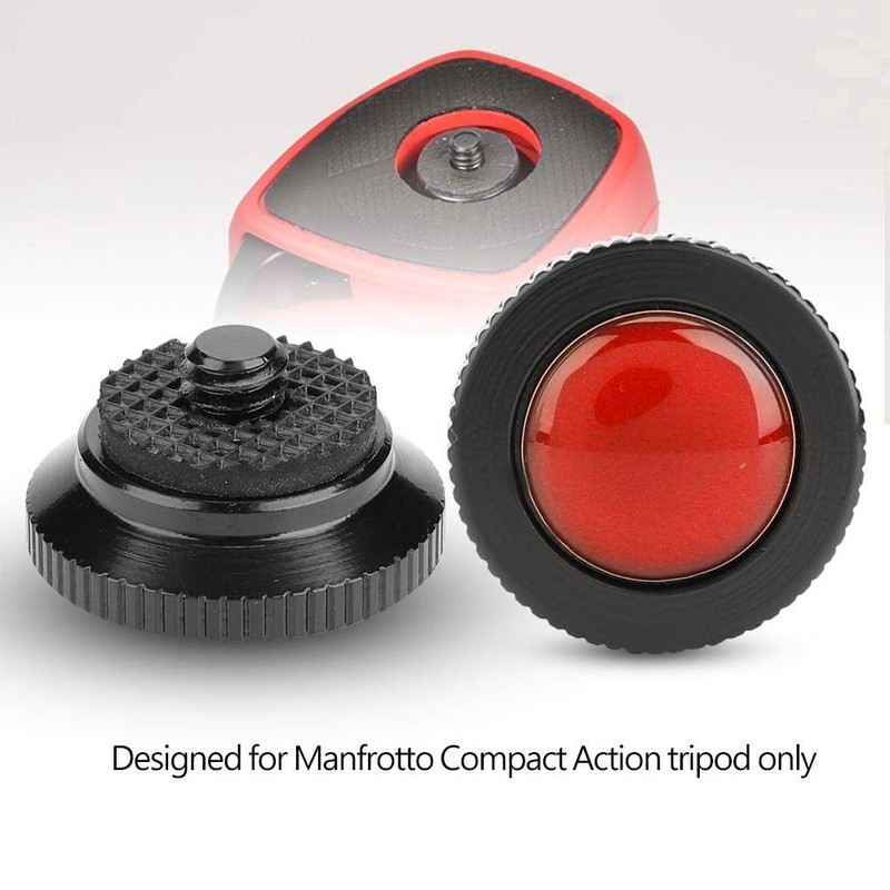 Topiky Quick Release Plate, Round Aluminium Alloy Quick Release Plate