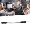 2.5mm to 3.5mm Sound Cable Female to Male Single Crystal