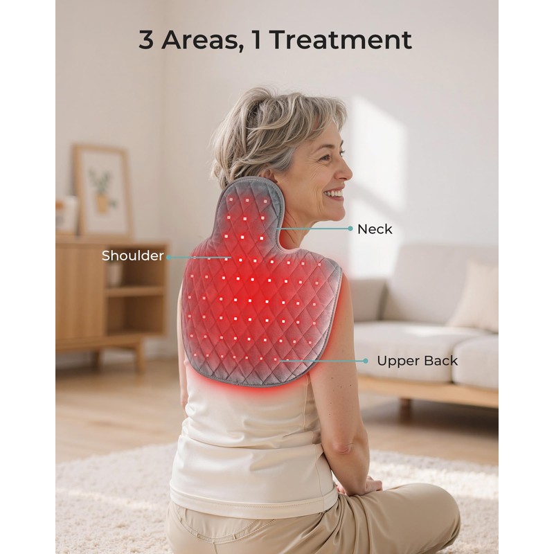 Red Light Therapy for Neck and Shoulder, Infrared Light Therapy