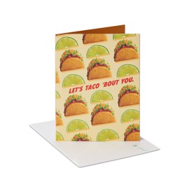 American Greetings Funny Card for Father's Day, Graduation or Thank You (Let's Taco 'Bout You)