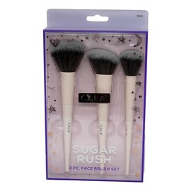 CALA - "Sugar rush" brochas para maquillaje de cara y ojos (3 piezas)