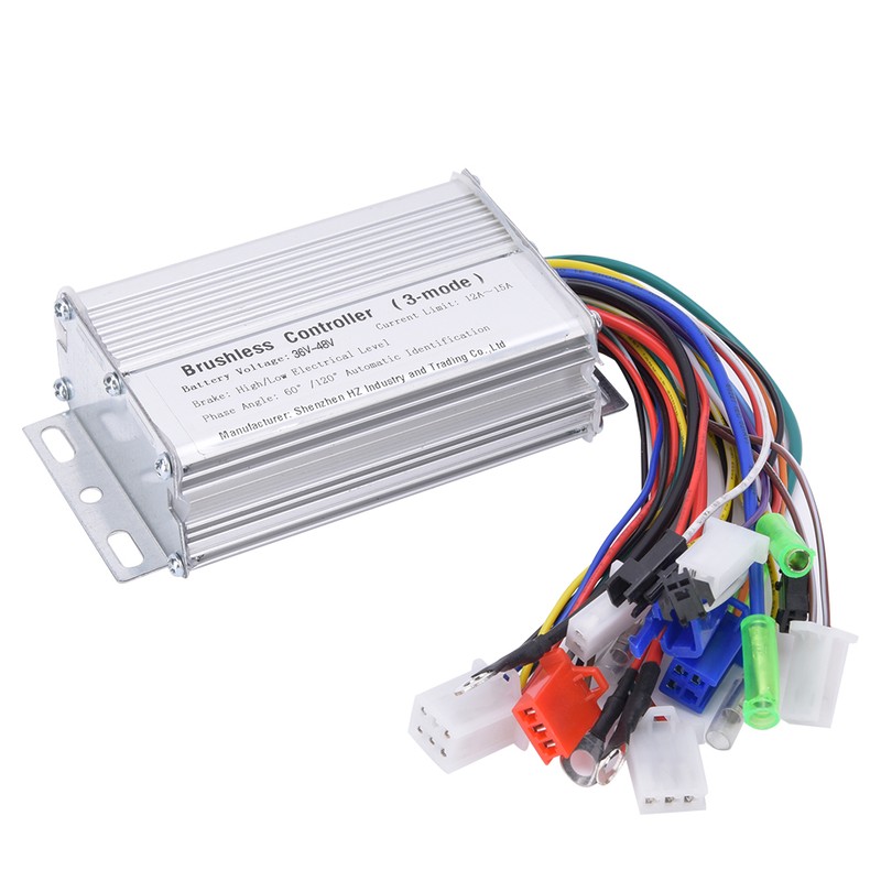 350W Electric Bicycle Brushless Speed Motor Controller for Electric Scooter36V-48V