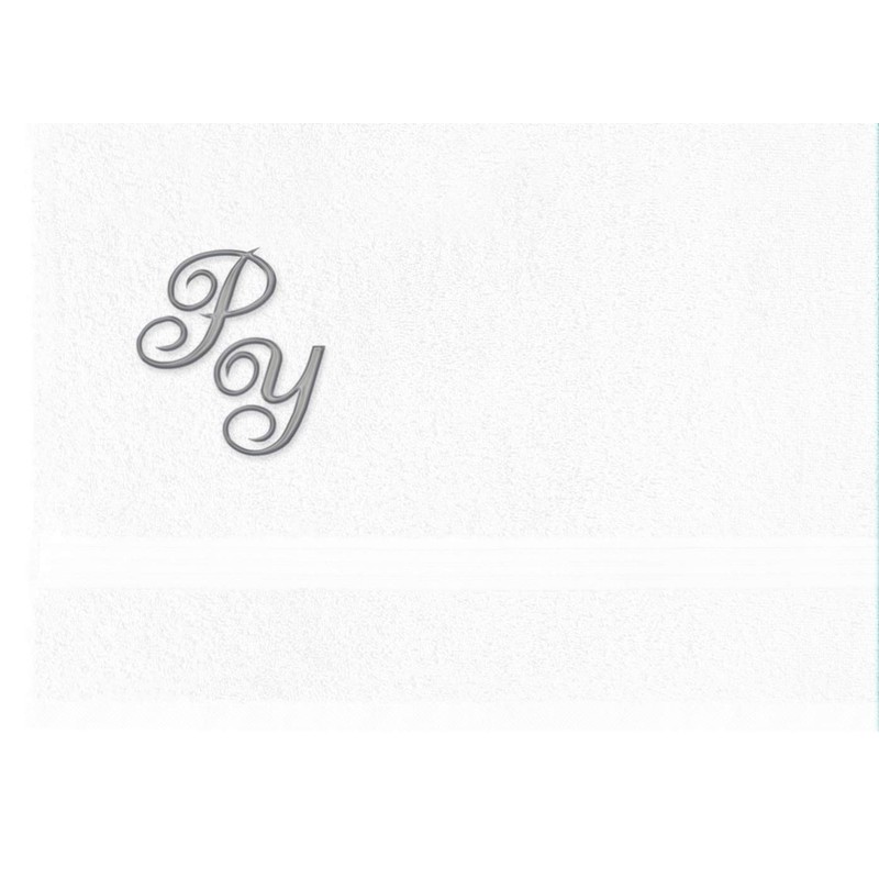 Lashuma Linz Terry Towel 50 x 100 cm Embroidered Monogram