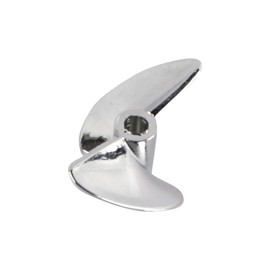 Tiardey 2pcs Propeller Aluminium Alloy 35mm RC Boat Propeller for FT016 FT007 High Speed Replacement Parts for RC Boat Power Supply