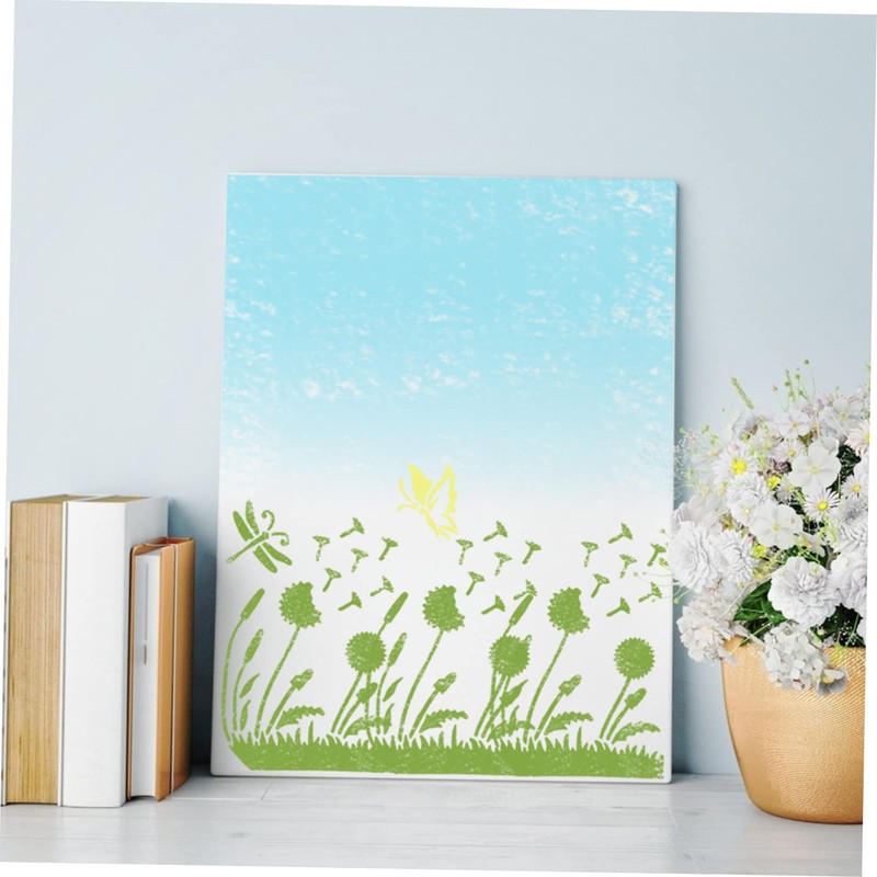 Operitacx 8pcs Hollow Painting Stencil for DIY Crafts Reusable Art