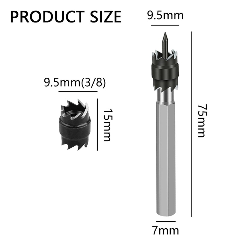 Wjelet 13 Pcs Spot Weld Drill Bits, Weld Accessory, Body
