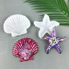 Voaesdk Ocean Theme Resin Molds, 3D Seashell Silicone Molds for