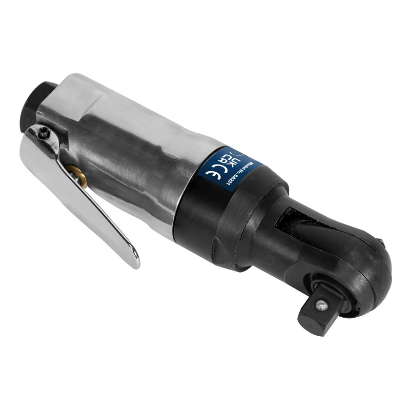 Sealey Sa231 Air Ratchet Wrench 3/8Sq Drive Super Stubby