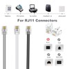 ZTOXLR Phone Extension Cord 50FT Long Phone Cable Line Wire,