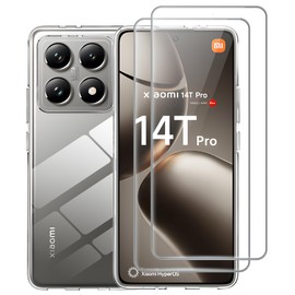 Suttkue for Xiaomi 14T Pro/Poco F7 Pro/Poco F7 Ultra Screen Protector(2 Pack),Scratch,Tempered Glass flim