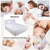 Zipped Single Bed Mattress Protector Waterproof Single Bed Protector with