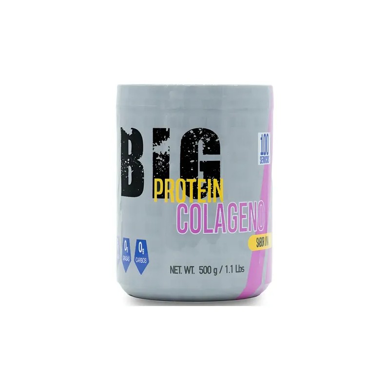Colágeno Hidrolizado Big 500gr Varios Sabores 100 Servicios