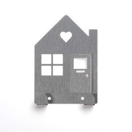 Oakdene Designs Key Holder, 430 Stainless Steel, Silver, One