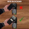 i-Fuel Card Holder with Money Pocket Pop Up Wallet RFID