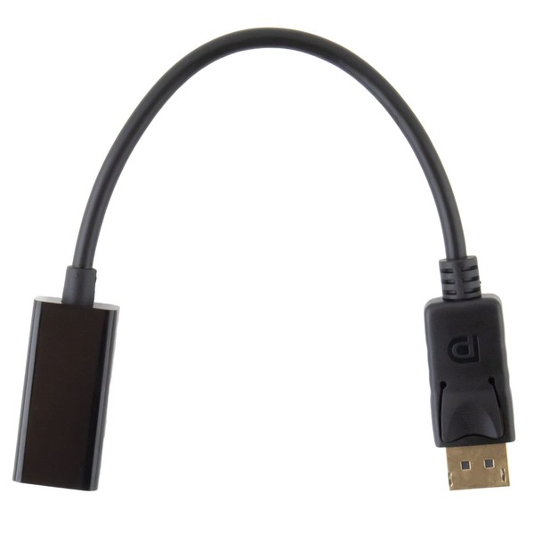 SeKi DisplayPort to HDMI Adapter, 4K, Gold-Plated Contacts - HDMI