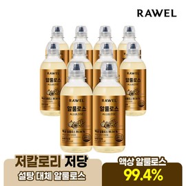 Loel 로엘 저칼로리 설탕대체 저당 알룰로스 680g 10병 Loel Low-Calorie Sugar Substitute Allulose 680g 10 bottles