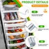 4-Pack WR02X10585CM Refrigerator Door Spring for GE Refrigerators