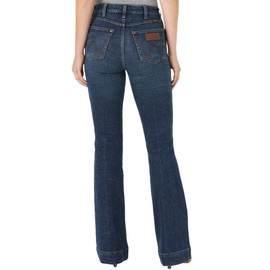 Wrangler Women's Retro High Rise Trouser Jean, Sara, 27W x 34L