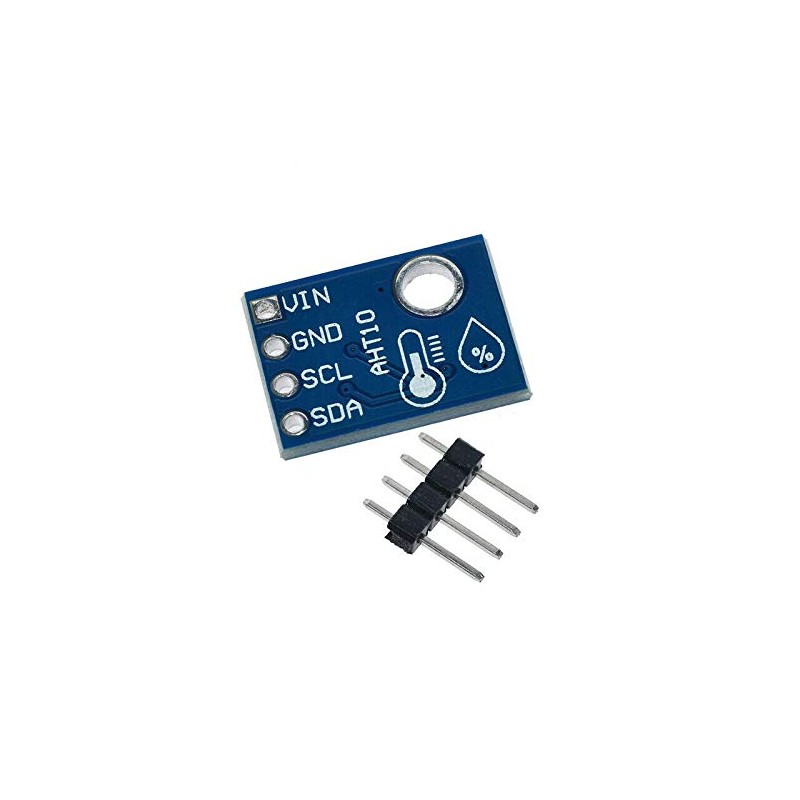 TECNOIOT Pack of 5 AHT10 Digital Temperature and Humidity Sensor