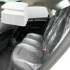 BBTO 10 Pcs Plastic Disposable Car Seat Cover for Car