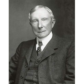 John D. Rockefeller American Business Magnate Portrait Photo Art Wealthy Americans Photos Artwork 8x10
