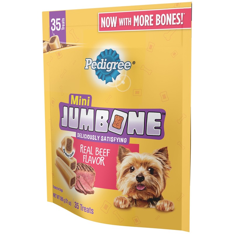 Pedigree Jumbone & Marrobone Dog Treats, Beef Flavor