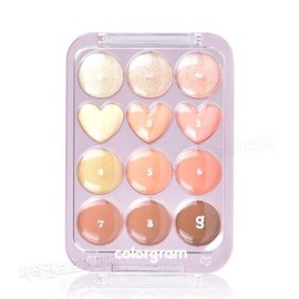 Colorgram 컬러그램 눈토리얼 아이 팔레트 05 블로섬더하기코랄은사랑 Colorgram Eye Tutorial Palette 05 Blossom Adding Coral is Love