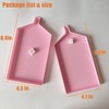 2Pcs Big Size Diamond Painting Trays with Stopper, Diamond Art