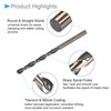 CoCud 4mm Advanced Twist Drill Bit with Titanium & Nitride