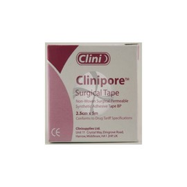 Clinipore Surgical Tape BP 2.5cm x 5m