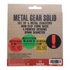 Metal Gear Solid Limited Edition Metal Coaster Set of 4