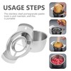 Kichvoe Pomegranate Peeler Stainless Steel Pomegranate Deseeder Peeling Tool with