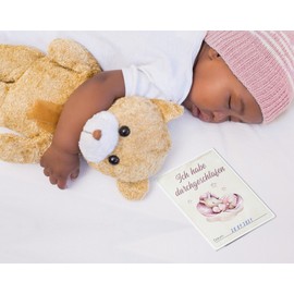 40+1 Baby Milestone Cards, Lovely Gift Idea for Birth, Pregnancy, Christening or Baby Shower, Gift Set Including Gift Box For Boys And Girls girls