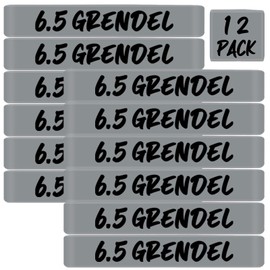 12 Pack Magsaddle 6.5 Grendel Magazine Marking Bands 6.5 Grendel Ammo Caliber Label Bands Identification Marker Holster Accessories