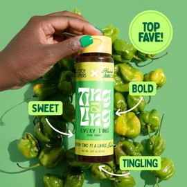 Every Ting Jerk Ting A Ling Jerk Sauce | Jamaican Scotch Bonnet Pepper Sauce with Spices | jerk seasoning jamaican style Sweet & Spicy Finishing Sauce for Chicken, Veggies, Rice & More | 11 oz