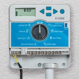 Hunter Sprinkler Irrigation XC600i X-Core 6-Station Indoor Controller, Small, Gray