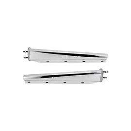 OEM MF04 30 Inch Stainless Steel Straight Mud Flap Hanger Semi Truck Trailer Accessories 2PCS 1SET Bolt Space 1-1/8"Specification: bolt spacing:11/8"