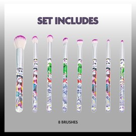 Nightmare Before Christmas 8 Piece Makeup Brush Set, Ages 3+, By Townley Girl