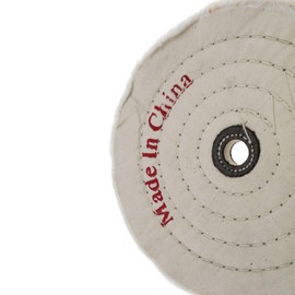 OTOTEC 2x Baumwoll Schwabbelscheibe Ø 200 mm Polierscheibe Politur Scheibe abgesteppte Schwabbelscheibe