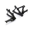 Front Footrest Foot Pegs w/Bracket Fit For Yamaha YZF R1