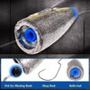 10 Pcs Texas Rig Fishing Kit with Rotating Fishing Crank