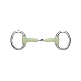 Shires Equikind Jointed Eggbutt Flat Ring 5.5"