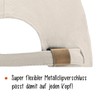 huuraa Baseballcappy Delitzsch verliebt Geschenk Unisex Kappe Pink/White Delitzsch Mitbringsel