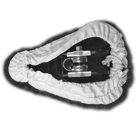 Secure Fit Sheepskin Bicycle Seat Cover - Engel