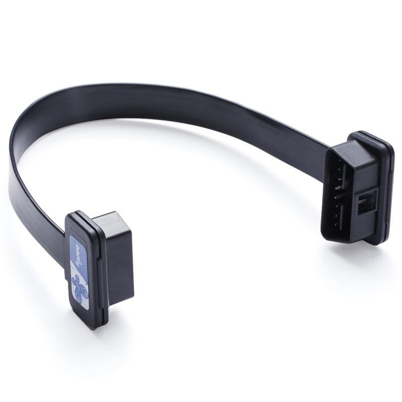 OBD2 Extension Cable, bbfly-A21 Low Profile OBD2 Splitter 16Pin Male
