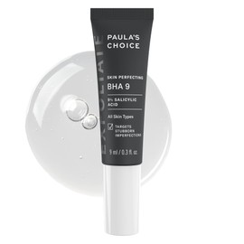 Paula's Choice SKIN PERFECTING BHA 9 Spot Treatment, 9% Salicylic Acid Exfoliant for Large Pores, Wrinkles & Fine Lines, Suitable for Blackhead-Prone Skin, Fragrance-Free, All Skin Types, 0.3oz