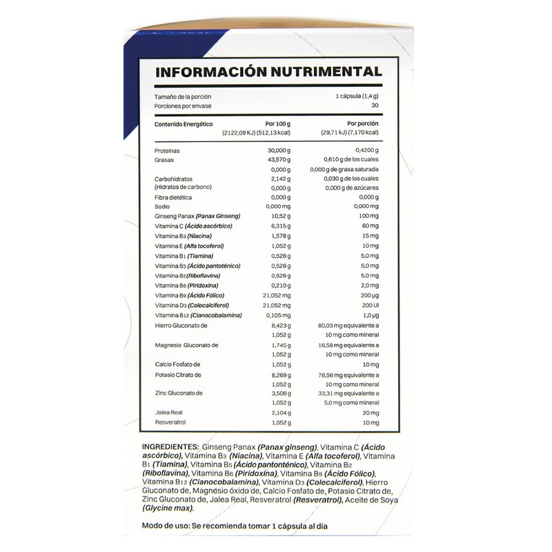 Smart Vit | Vitaminas y Minerales Hombres | 30 capsulas